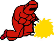 Welding and Fabrication Solutions Bo'ness Welder Logo Image